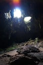 Lolthun cave, in Mayan language - a flower stone. One of the Mayan sacred caves, Mexico.