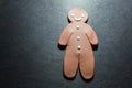 Play doh to Gingerbread Man Evolution 5 Royalty Free Stock Photo
