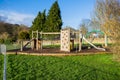 Play equipment in a childrens park