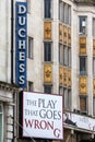 The Play That Goes Wrong at the Duchess Theatre, London