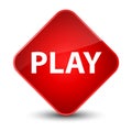 Play elegant red diamond button