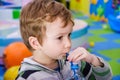 Play kid child fun playground,  slide park Royalty Free Stock Photo