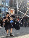 Fat Cat Brass are a brass band plays original arrangements of classic pop tunes on London streets