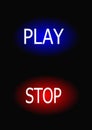 Play,stop