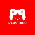 Play Time vector concept