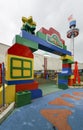 The Play Town area in Legoland Malaysia. Editorial Image