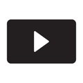 play video icon Royalty Free Stock Photo