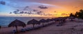 Playa Ancon, on the Caribbean Sea in Triniday, Cuba Royalty Free Stock Photo