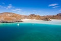 Playa Balandra in Mexico La Paz.