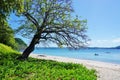 The Playa Blanca beach in Peninsula Papagayo, Costa Rica