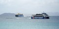 Two Canary Island Ferries Sailing from Playa Blanca Lanzarote and Corralejo Fuerteventura