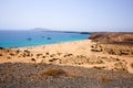 Playa Blanka, Lanzarote, Spain - 25Ã¯Â¿Â½72017: beaches of Papagayo