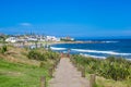 Playa brava beach located in the coasline of Uruguay.