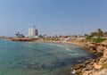 Playa Cala Cerrada Orihuela Spain in summer