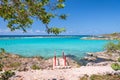 Playa Caletta, natural pool near Playa Giron, Bay of pigs Cuba Royalty Free Stock Photo