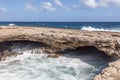 Playa Canoa natural arch Royalty Free Stock Photo