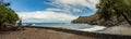 Playa De Caleta the north-eastern part of La Gomera island. Favorite vacation spot of local residents of Hermigua and Santa Royalty Free Stock Photo