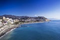 Playa De La Caletilla, Almunecar Royalty Free Stock Photo