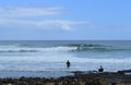 Playa De Las Americas beach surfers