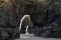 Playa de las Catedrales Bbeach in Galicia in northern Spain