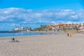 Playa de las Vistas at Tenerife, Canary islands, Spain