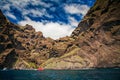 Playa de Masca from the ocean