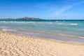 Playa de Muro beach in Mallorca Royalty Free Stock Photo