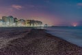 Playa  de noche Royalty Free Stock Photo