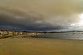 Playa de Panxon - Panxon - Galicia Royalty Free Stock Photo