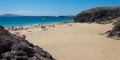 Playa de Papagayo of Lanzarote, Canary Islands