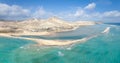 Playa de Sotavento, Fuerteventura Royalty Free Stock Photo