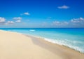 Playa del Carmen beach in Riviera Maya Royalty Free Stock Photo