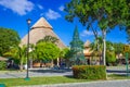 PLAYA DEL CARMEN, MEXICO - JANUARY 2016. Main street in Playacar resort area.