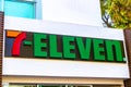 7 Eleven shop store entrance logo Playa del Carmen Mexico