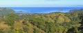 Playa del Coco and Ocotal from Cerro Ceiba Royalty Free Stock Photo