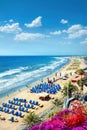 Playa del Ingles beach. Maspalomas. Gran Canaria