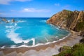 Playa del Silencio in Cudillero Asturias Spain