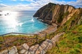 Playa del Silencio in Cudillero Asturias Spain Royalty Free Stock Photo