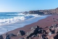 Playa del Verodal beach at El Hierro island, Canary islands, Spain