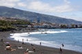 Playa Jardin in Puerto de la Cruz Royalty Free Stock Photo