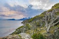 Playa larga, tierra del fuego, argentina