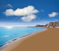 Playa los Locos beach in Torrevieja in Spain Royalty Free Stock Photo