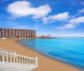 Playa los Locos beach in Torrevieja in Spain Royalty Free Stock Photo