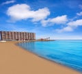 Playa los Locos beach in Torrevieja in Spain Royalty Free Stock Photo