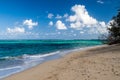 Playa Maguana beach near Baracoa, Cu Royalty Free Stock Photo