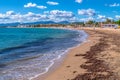 Playa Prat d`en Fores Cambrils beach Spain Royalty Free Stock Photo