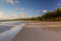 Playa Rincon beach in Las Galeras, Dominican Republ Royalty Free Stock Photo