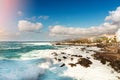 Playa San Telmo in Puerto de la Cruz. Tenerife