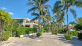 Playacar street view in the daytime