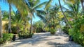 Playacar street view in the daytime Royalty Free Stock Photo